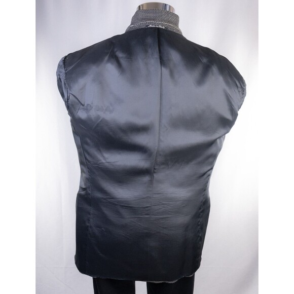 MANI Vintage Sport Coat Jacket Blazer Men Size 42R Textured Two Button WOOL - Picture 15 of 16